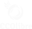 logo ecolibre białe